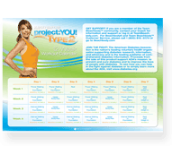 project you type 2 workout calander