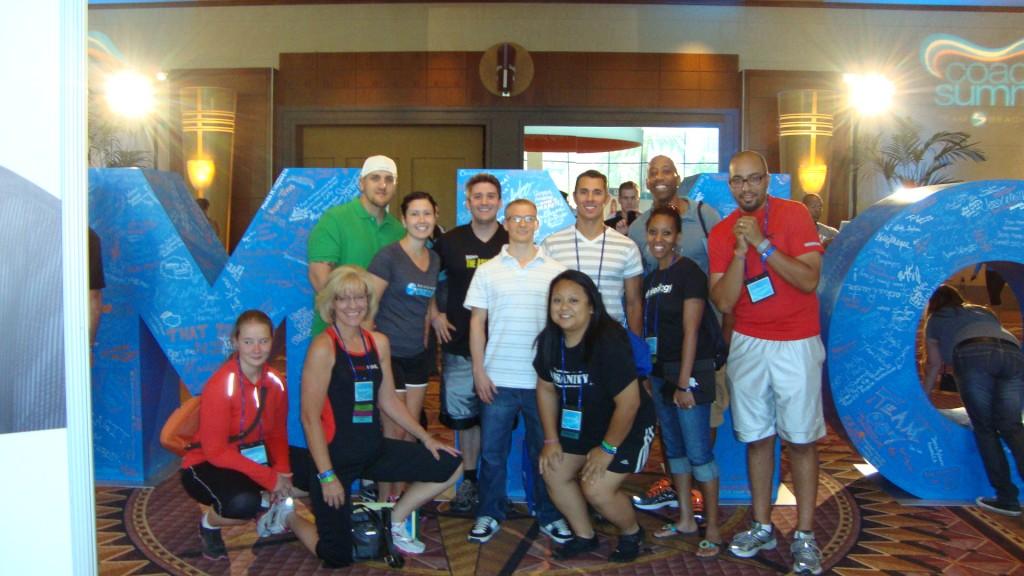 Jeff Ochoa and team-Beachbody Summit 2012