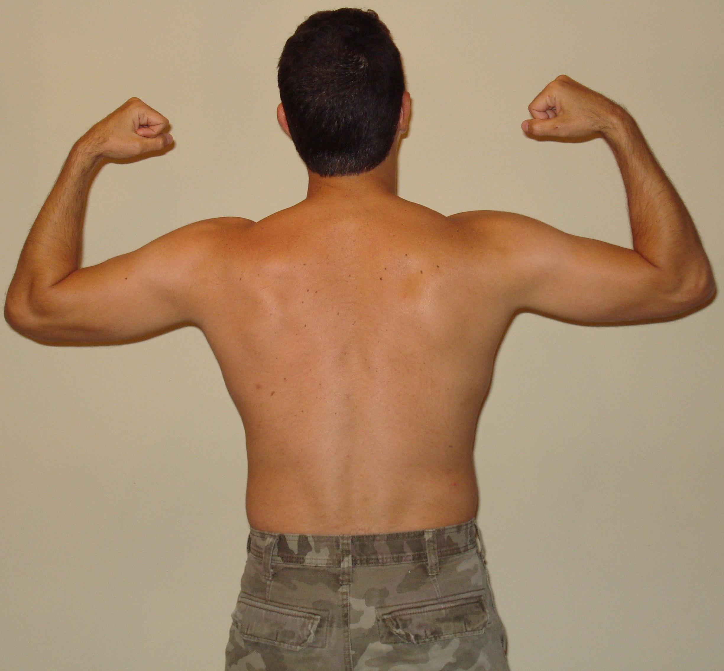 P90X Results Day 1- Back