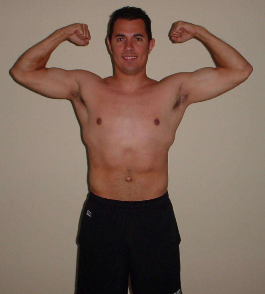P90X Results Day 30- Front