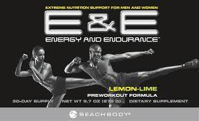Energy and Endurance pre-workout formula