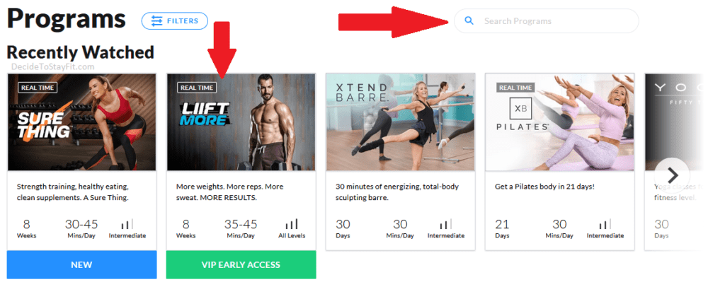 Beachbody on demand programs