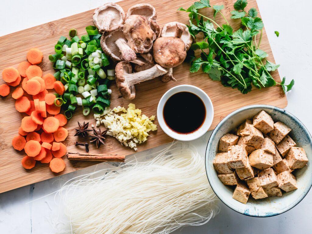 picture of vegetables and herbs