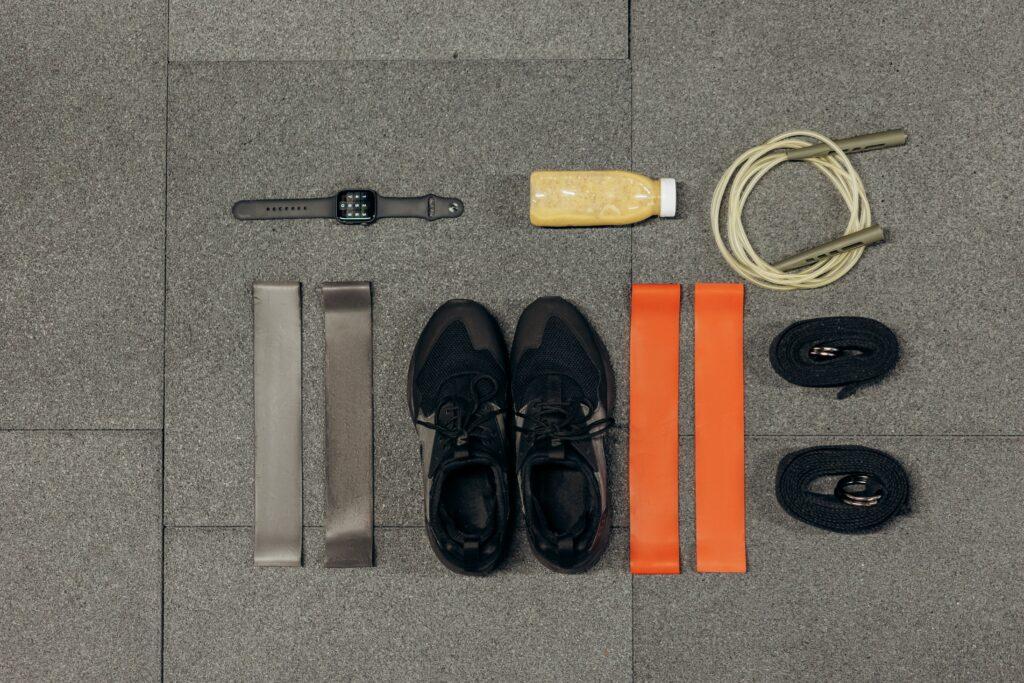 picture of some home gym supplies