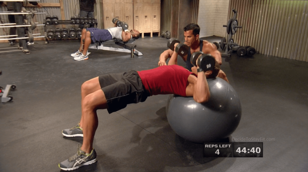 Sagi Kalev giving instruction on the set of Body Beast