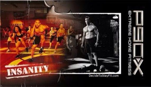 P90X an Insanity logo